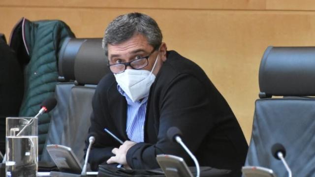 El procurador de Por Ávila, Pedro Pascual