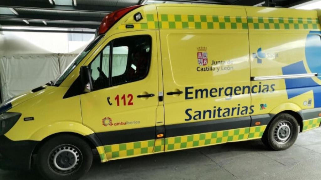 Imagen de archivo de una ambulancia del 112