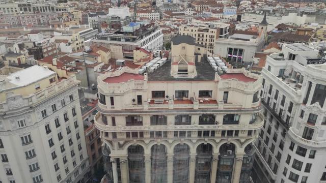 Panorámica de Madrid.