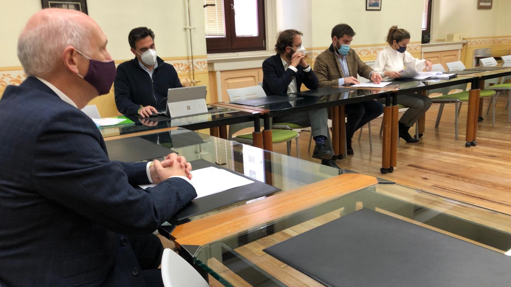 El concejal Alberto Palomino presenta los presupuestos