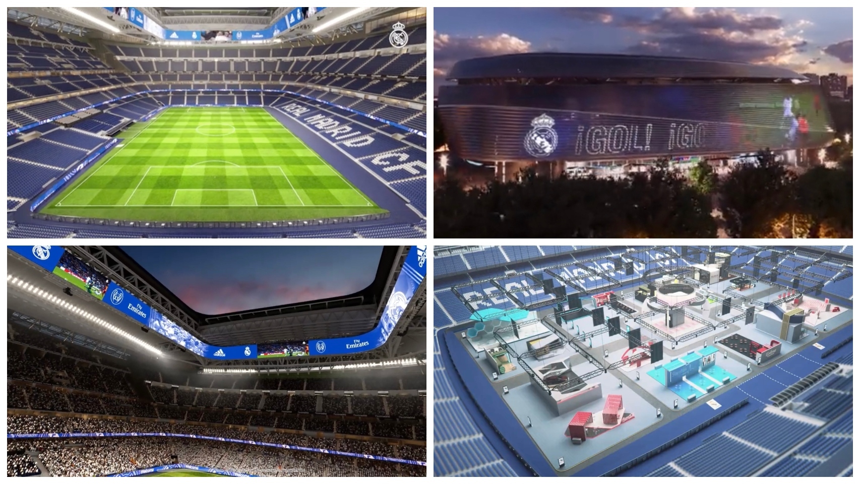 Así será el nuevo Santiago Bernabéu