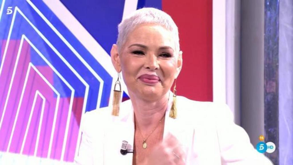 Isabel Torres durante su entrevista en 'Sábado Deluxe'.