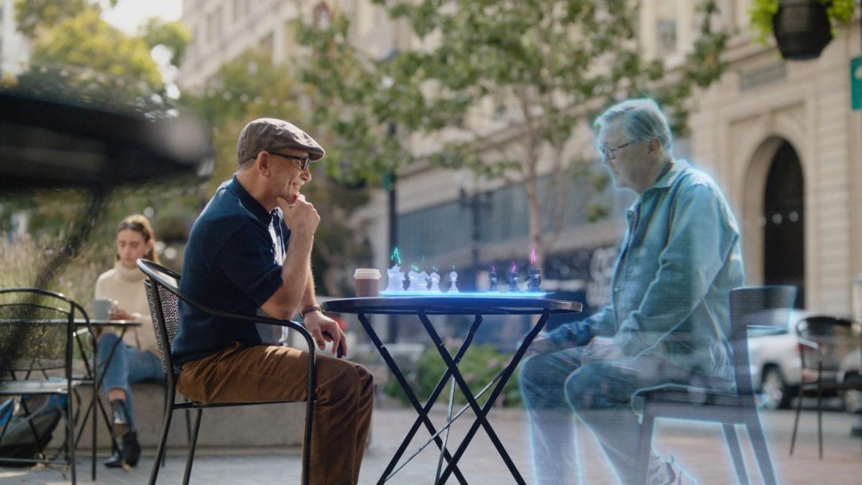 Frame del vídeo promocional del metaverso de Zuckerberg.