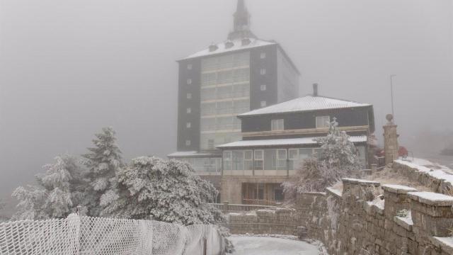 Alerta por nieve en los puertos de Navacerrada y Cotos. EP