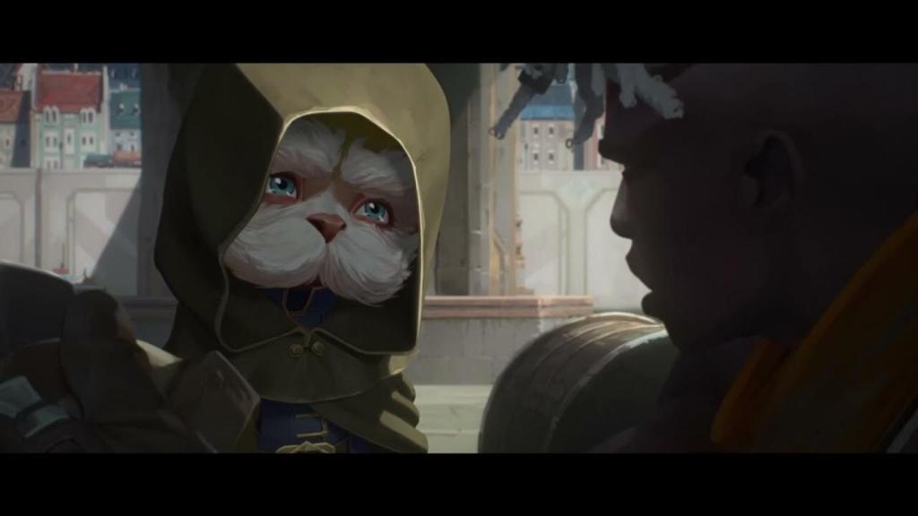 Heimerdinger y Ekko en 'Arcane'.