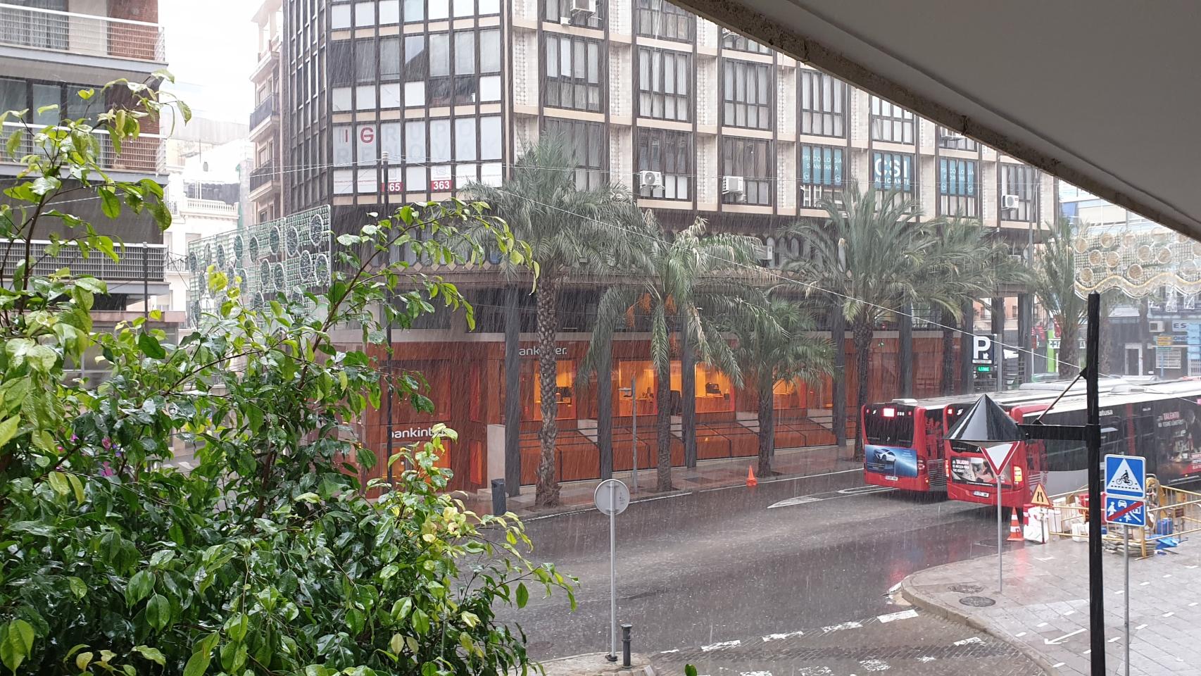 Las precipitaciones de la DANA se han concentrado en Alicante y San Juan.