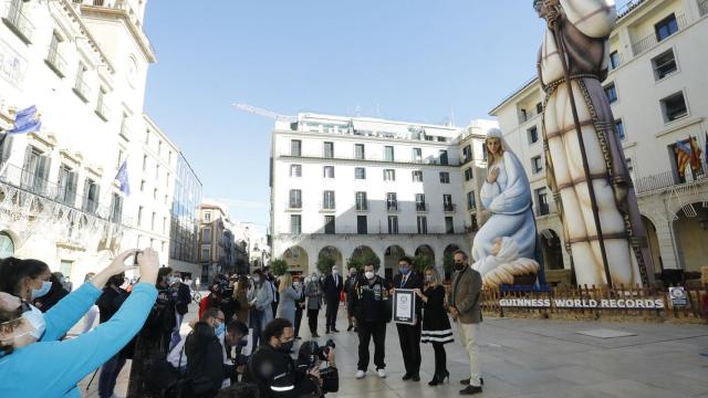 En 2020, el belén alicantino se convirtió en el más grande del mundo.