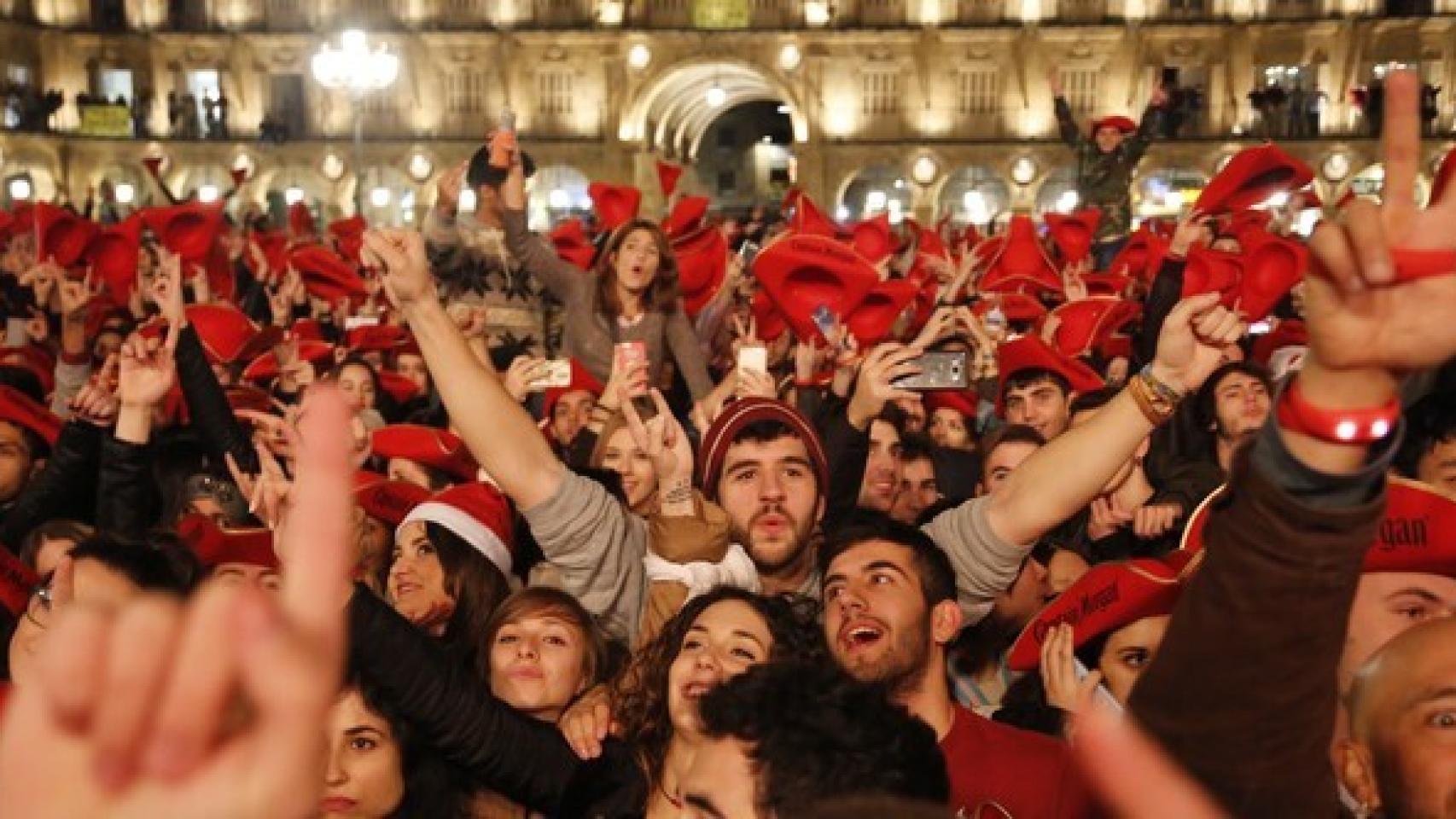 Imagen de archivo de la última Nochevieja Universitaria en 2019