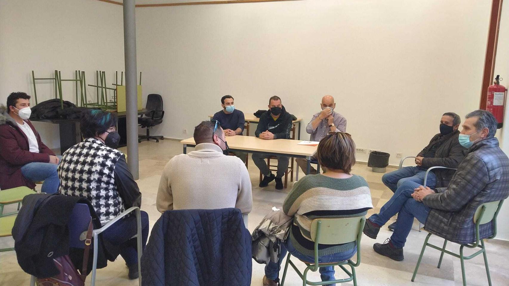Miembros de Ciudadanos Zamora en Tierra de Campos