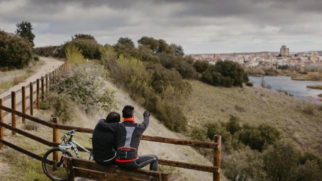 Vista de Alba de Tormes./ Foto Rubén Vicente