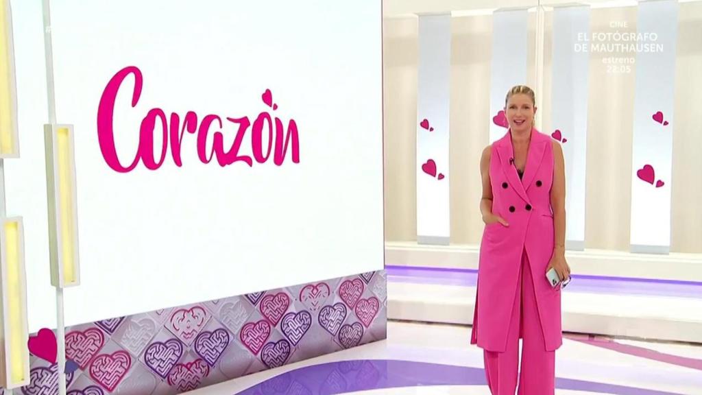 Anne Igartiburu volverá a presentar 'Corazón' de lunes a viernes.