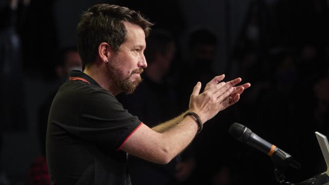 Pablo Iglesias, exvicepresidente del Gobierno y secretario general de Podemos.