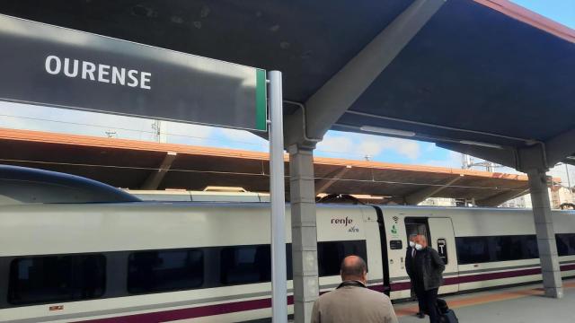 Estación de tren de Ourense.