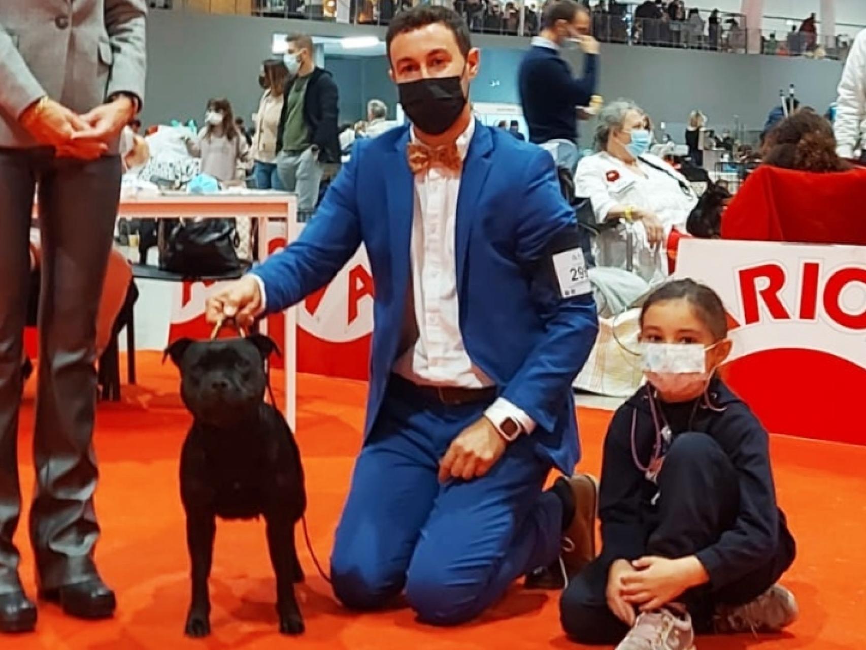 Golfa con su dueño en Portugal