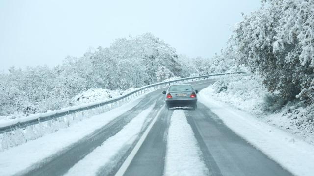 Nieve en la provincia de Salamanca./ ICAL