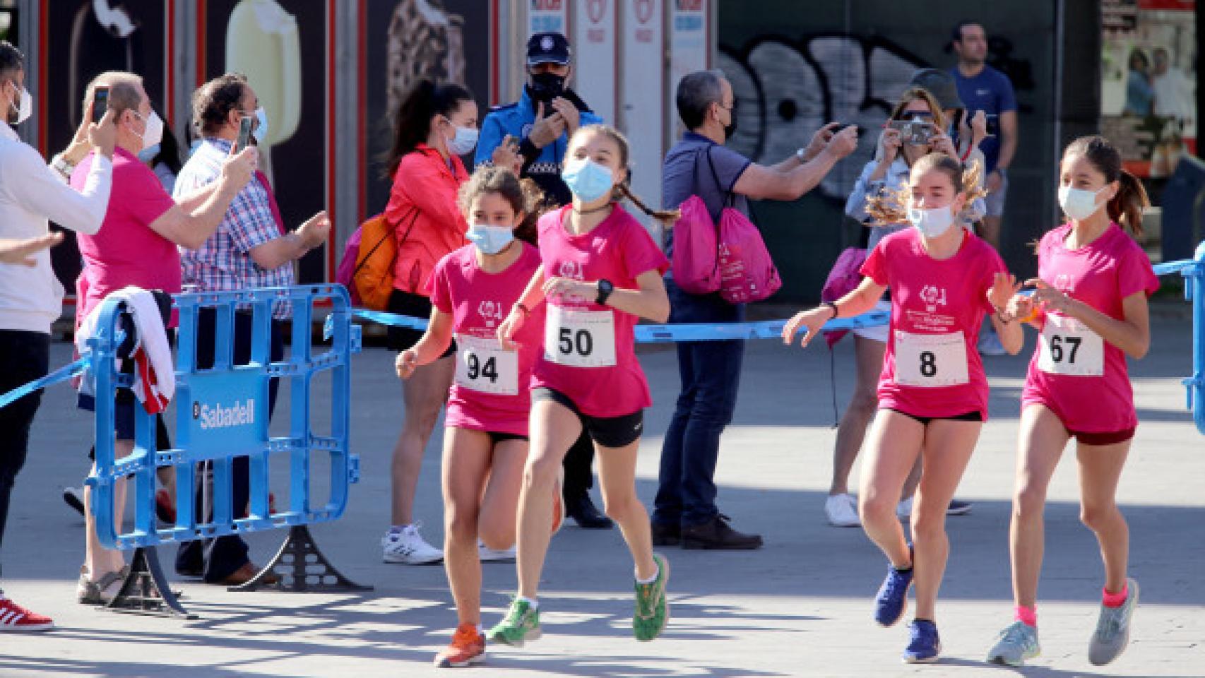 Imagen de una carrera en Valladolid