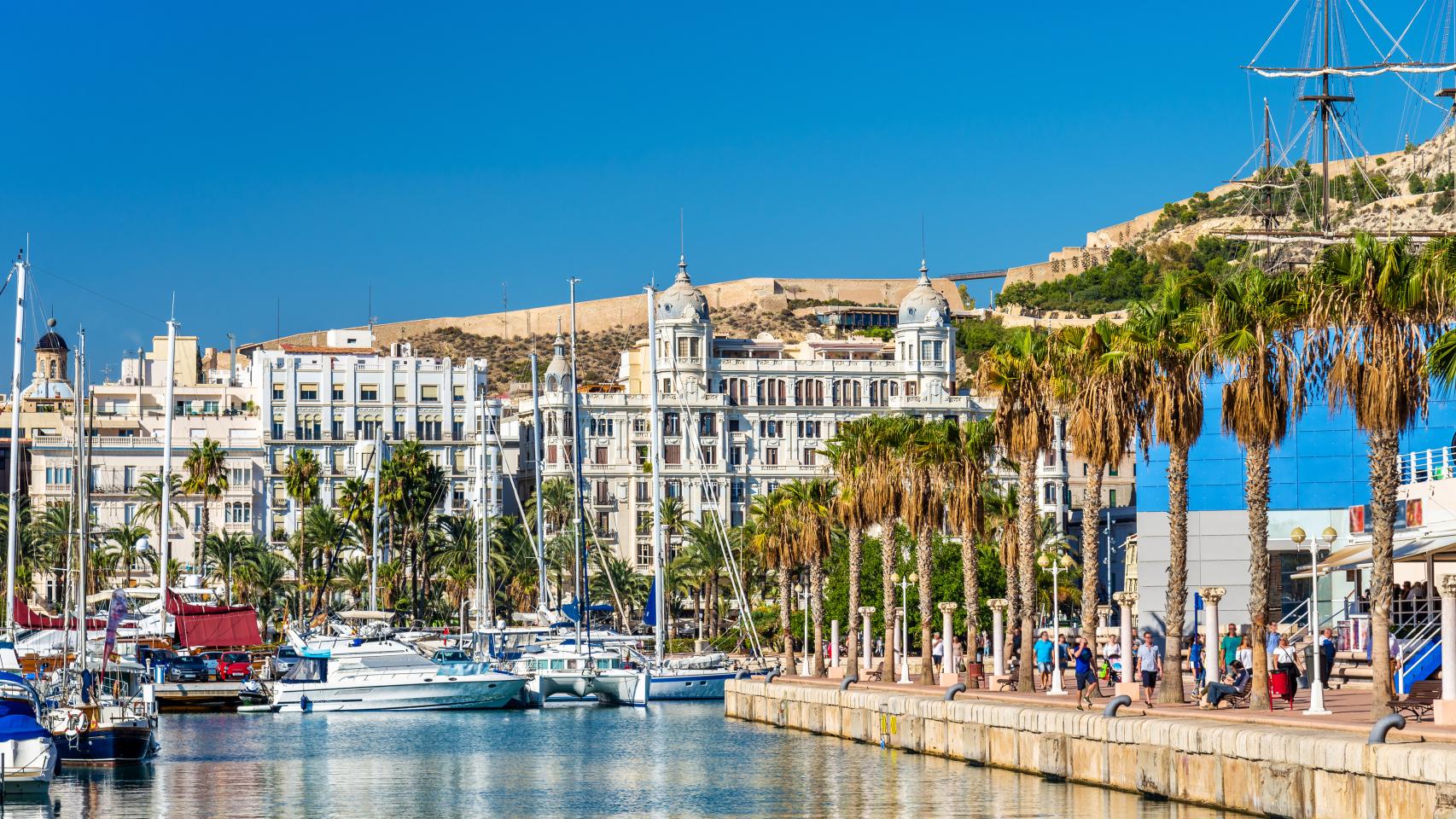 Paseo marítimo de Alicante, en imagen de archivo.