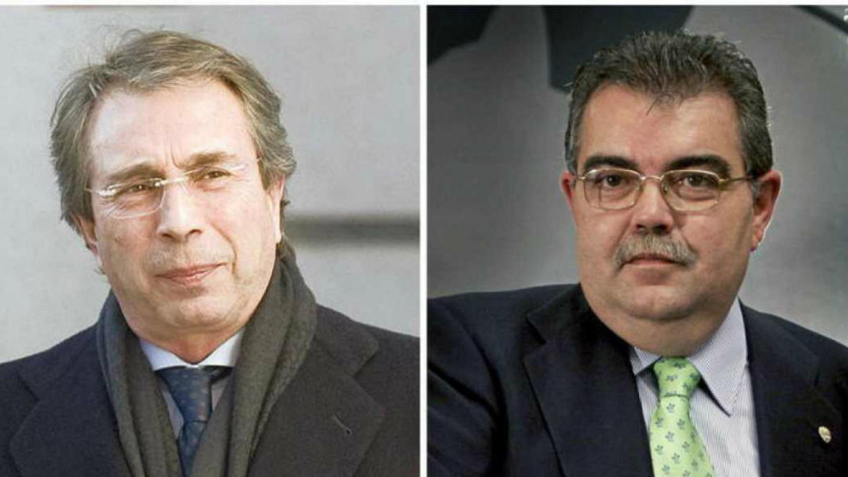 El TS anula la condena a Soler (derecha) por secuestro a Vicente Soriano (izquierda)