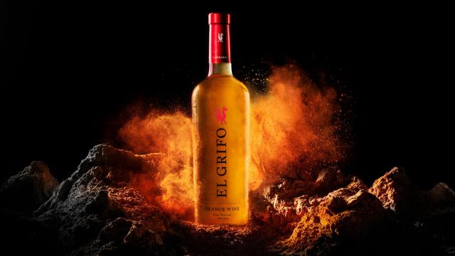 Orange Wine El Grifo, naturaleza volcánica.