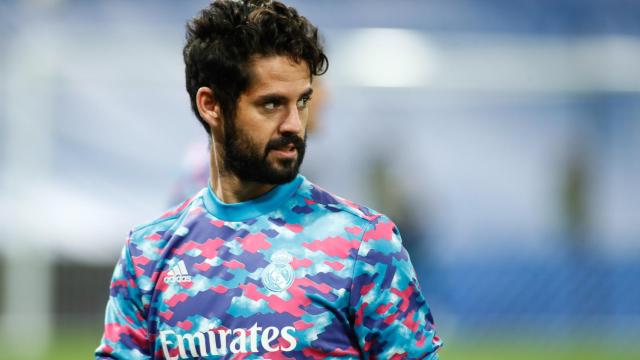 Isco Alarcón, con el Real Madrid en la temporada 2021/2022
