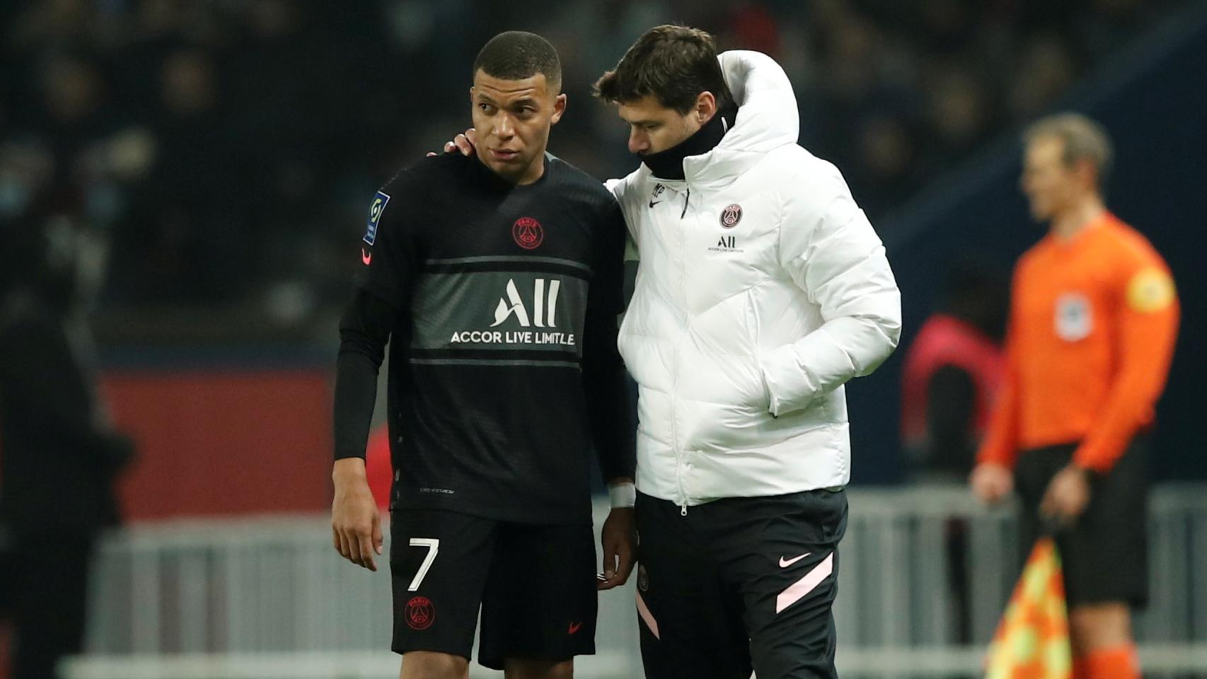 Mbappé, junto a Pochettino
