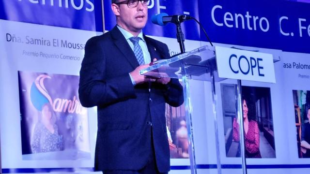 Pablo Bellido, presidente de las Cortes de Castilla-La Mancha.