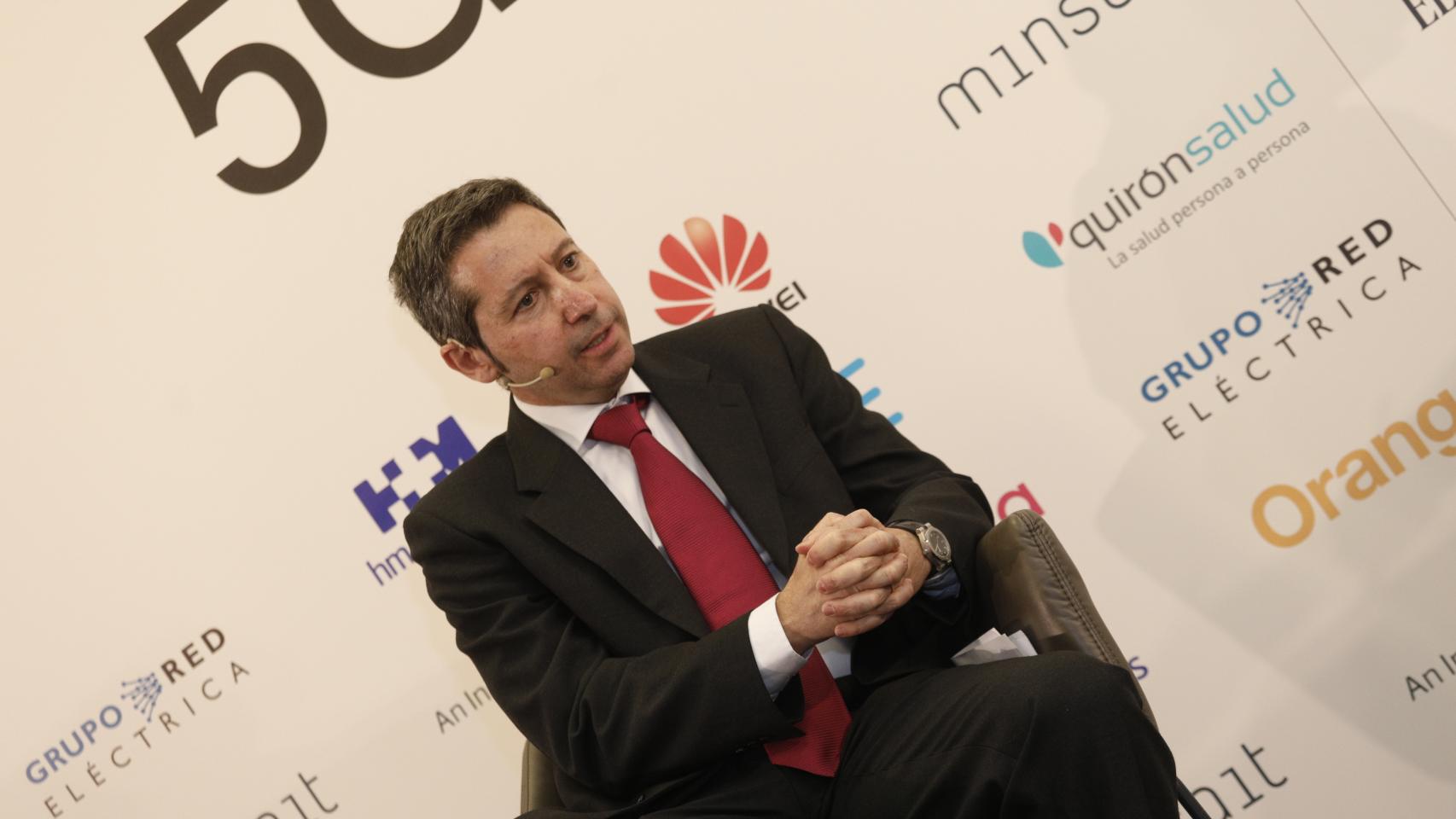 Daniel Ollé, subdirector de la Subdirección Técnica de Comunicaciones Electrónicas (CNMC), durante su intervención en la primera jornada del II Observatorio 5G.