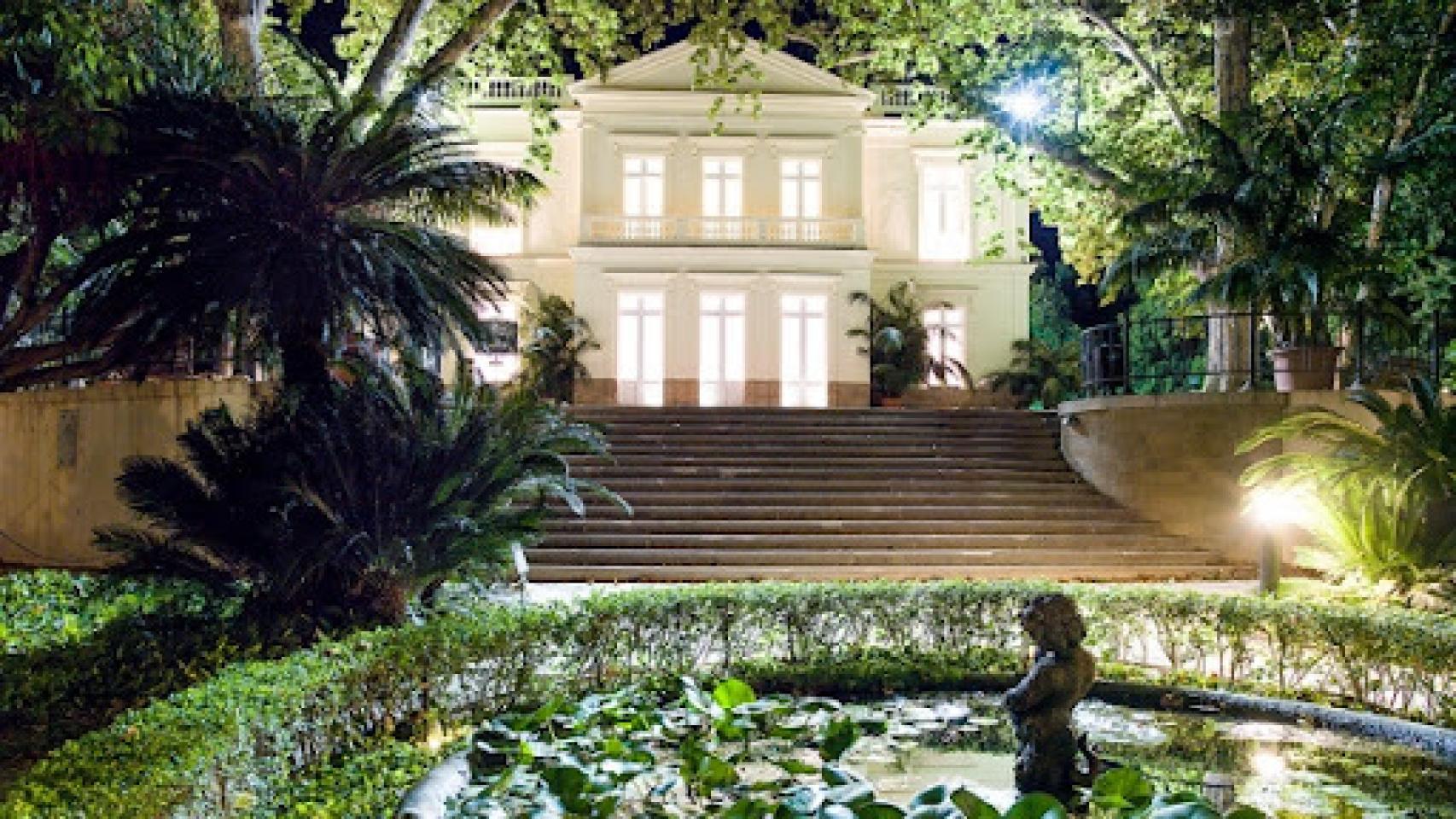 Uno de los espacios del Jardín Botánico de La Concepción, en Málaga.
