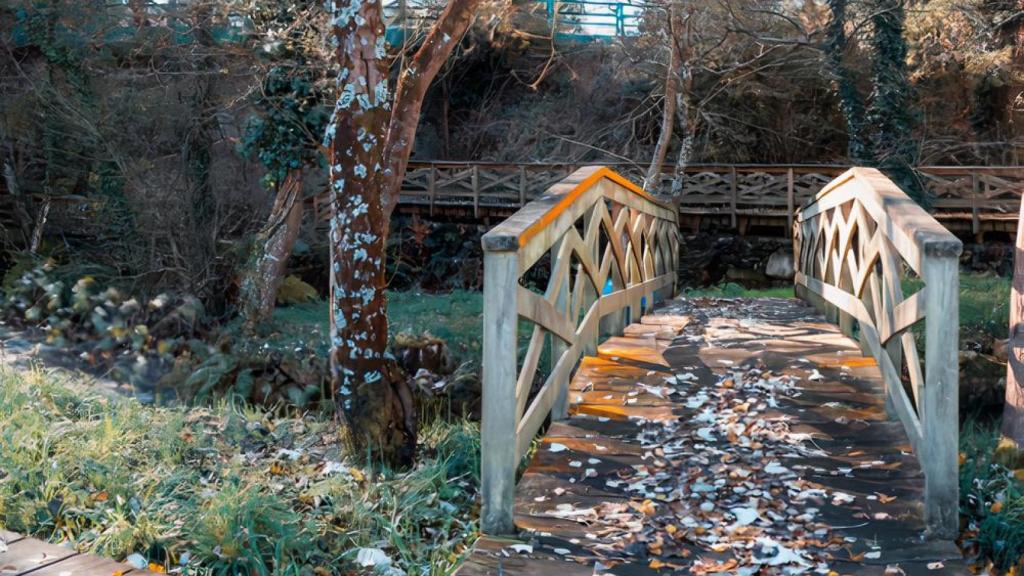Paseo fluvial do río Anllóns.