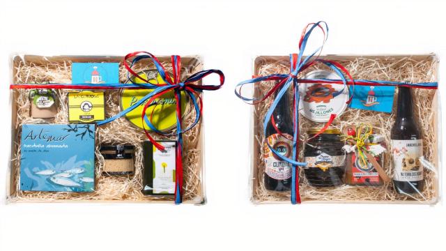 Cestas de productos variados de Los Maruxiños.