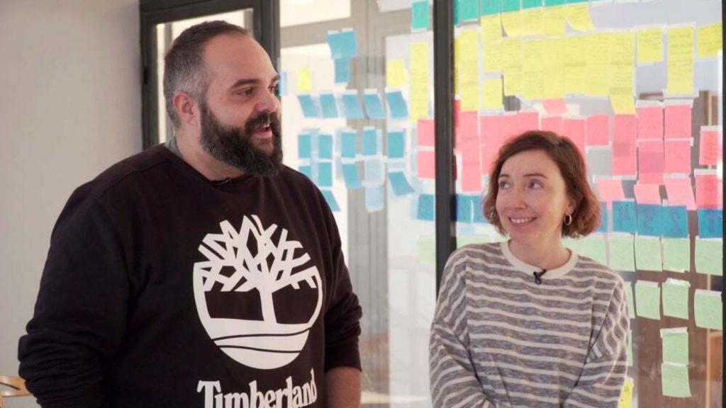 Borja Glez. Santaolalla y Diana Rojo, creadores de #Luimelia.