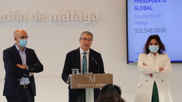 El presidente de la Diputación, Francisco Salado, presenta los presupuestos de la institución para 2022.