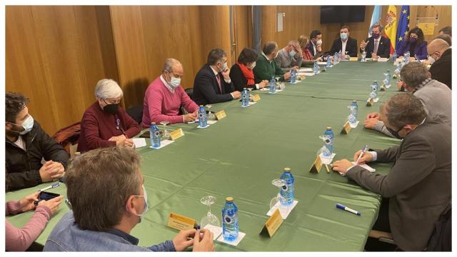 Encuentro de Miñones en A Coruña.