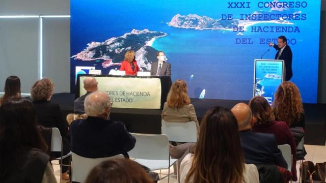 Abel Caballero durante su intervención en el acto de inauguración del Congreso