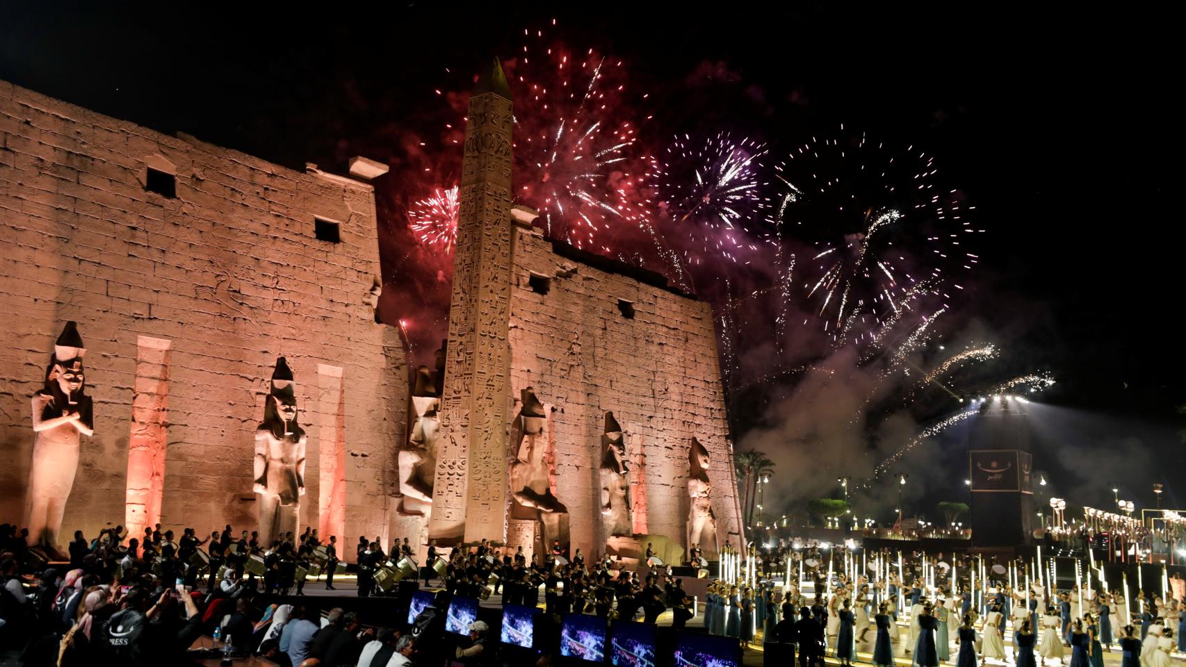 La Avenida de las Esfinges reabre en Luxor.