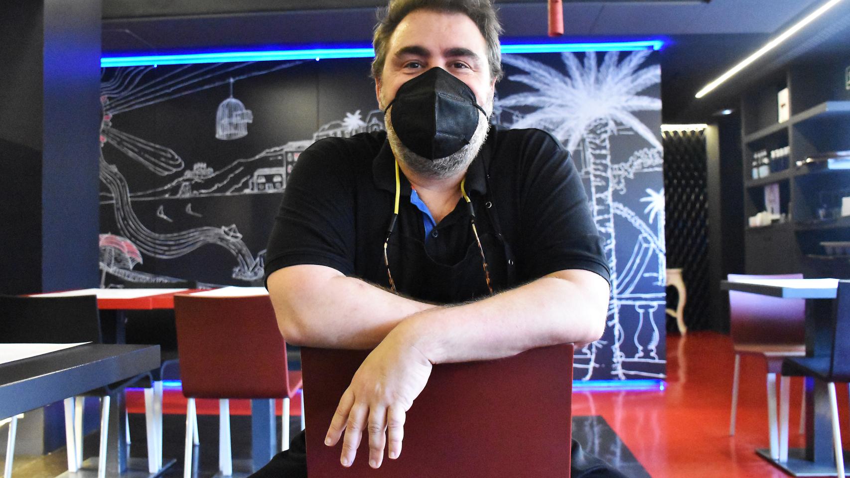 Gonzalo Soriano, propietario del Restaurante Niza