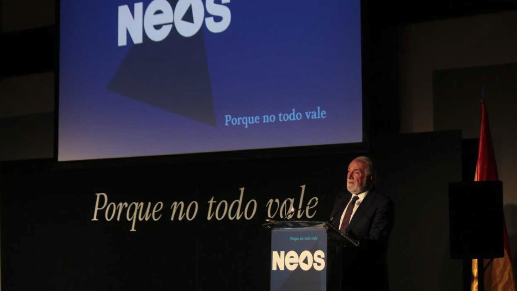 Jaime Mayor Oreja, en su despacho de la fundación Valores y Sociedad.