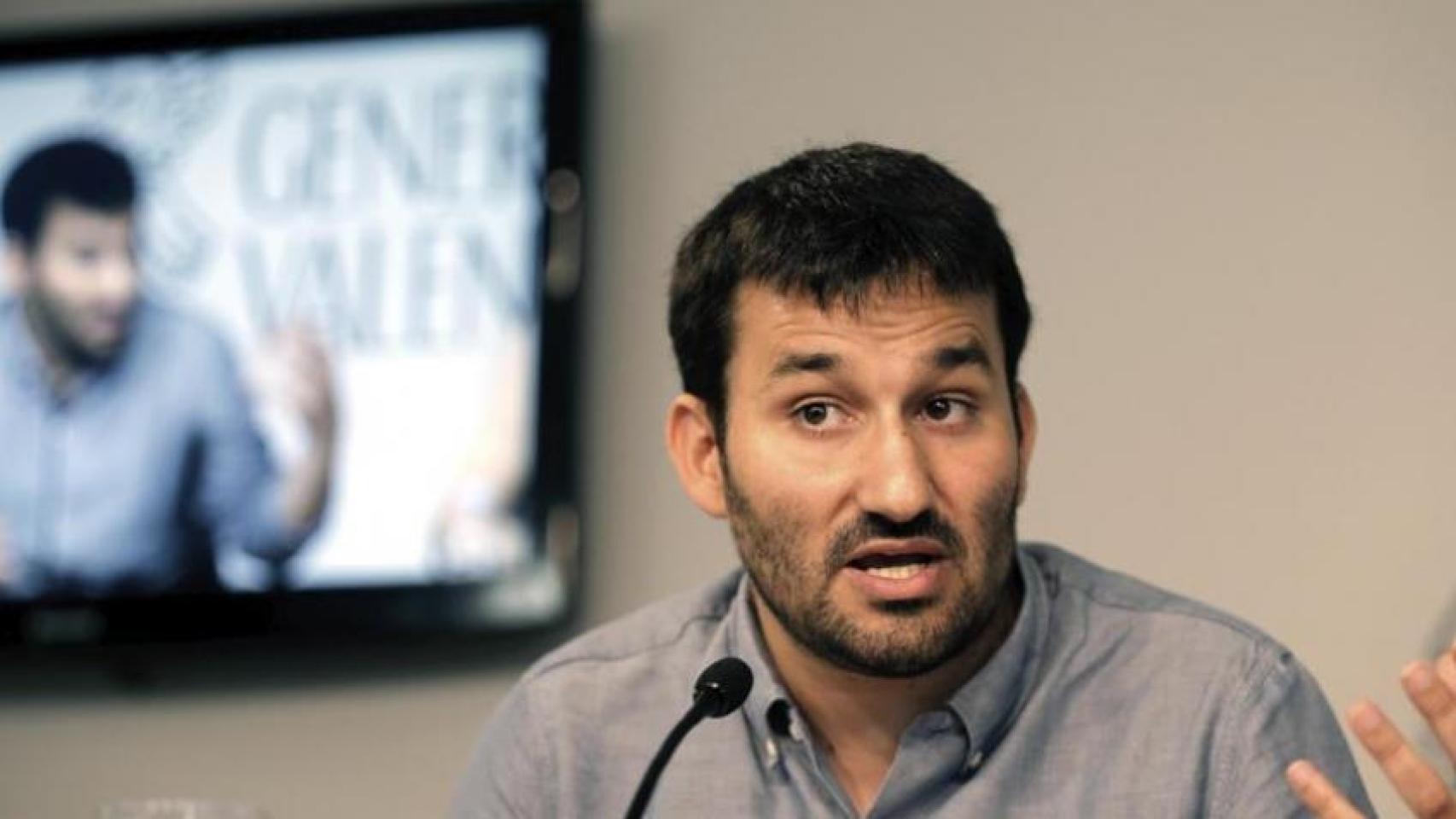 El conseller de Política Linguística de la Generalitat Valenciana, Vicent Marzà (Compromís).