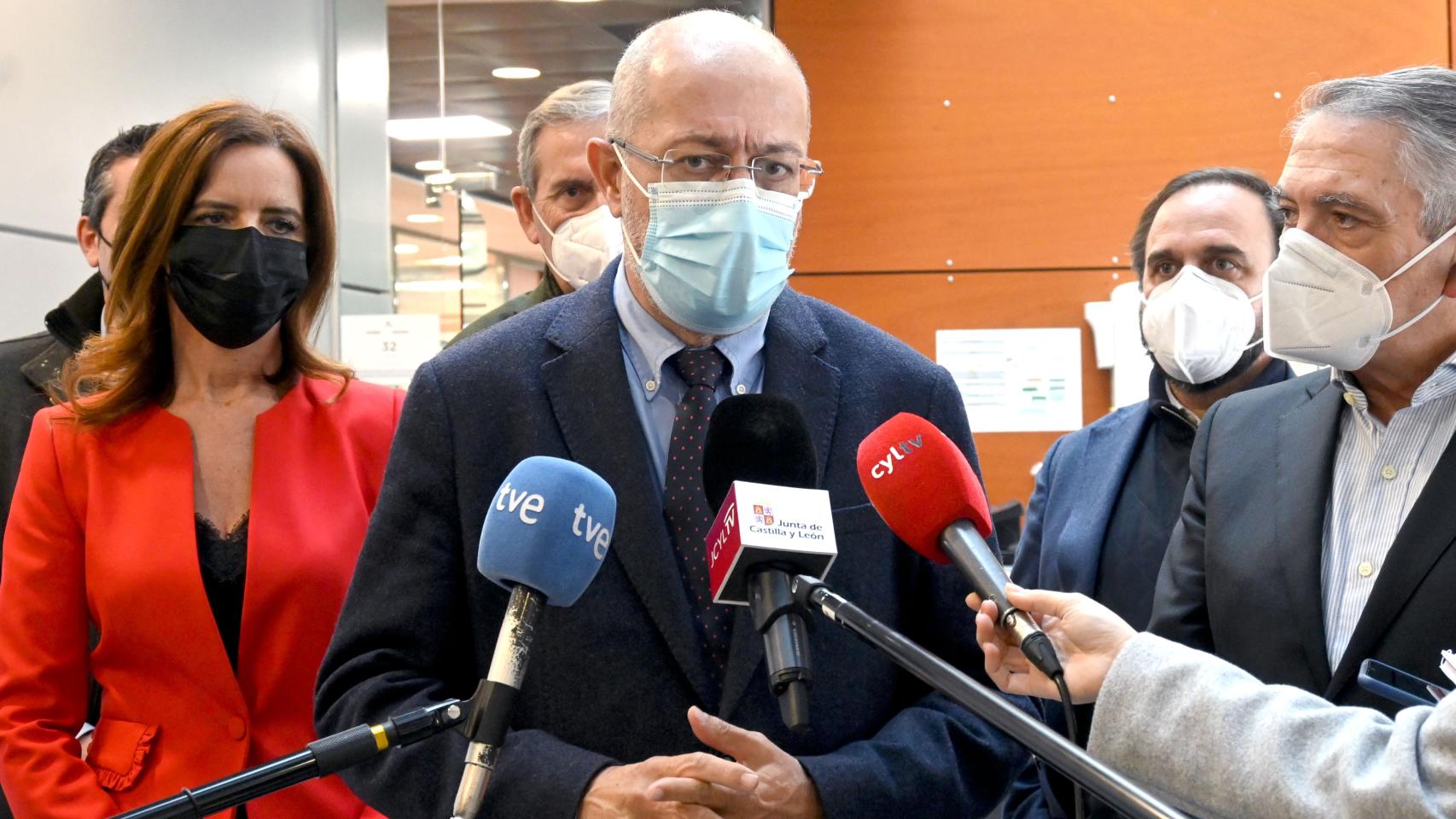 Francisco Igea, lísder de Ciudadanos en Castilla y León.