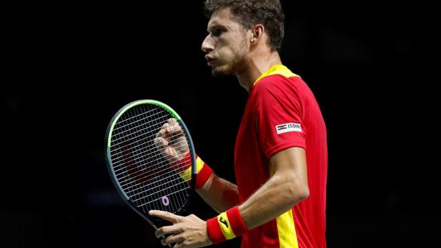 Carreño, durante el partido ante Gómez.
