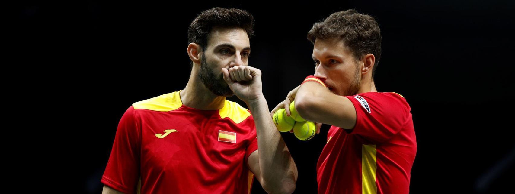 Marcel Granollers y Pablo Carreño en la Copa Davis