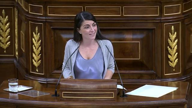 Macarena Olona en el Congreso.