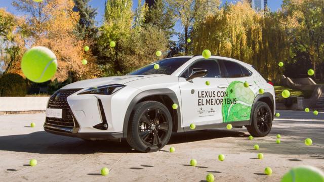 Lexus es el responsable oficial de trasladar a los jugadores de la Copa Davis.