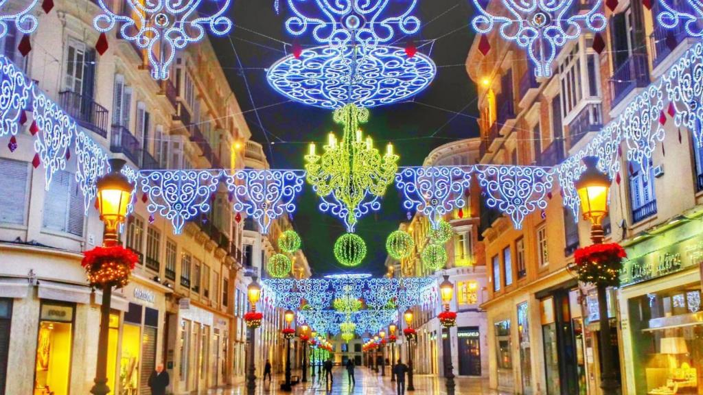 Las luces de Navidad de 2013.