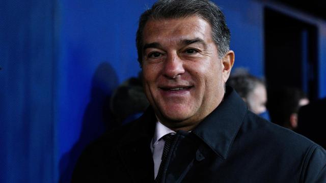 Joan Laporta, presidente del FC Barcelona