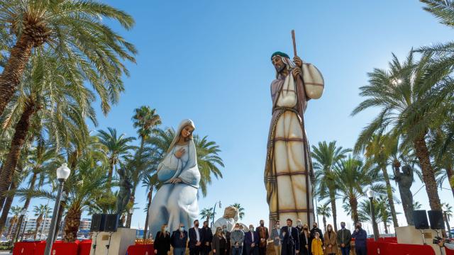 El belén monumental de Alicante es el más grande del mundo.