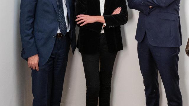 David Ardura, Lola Jaquotot y Alfonso de Gregorio.