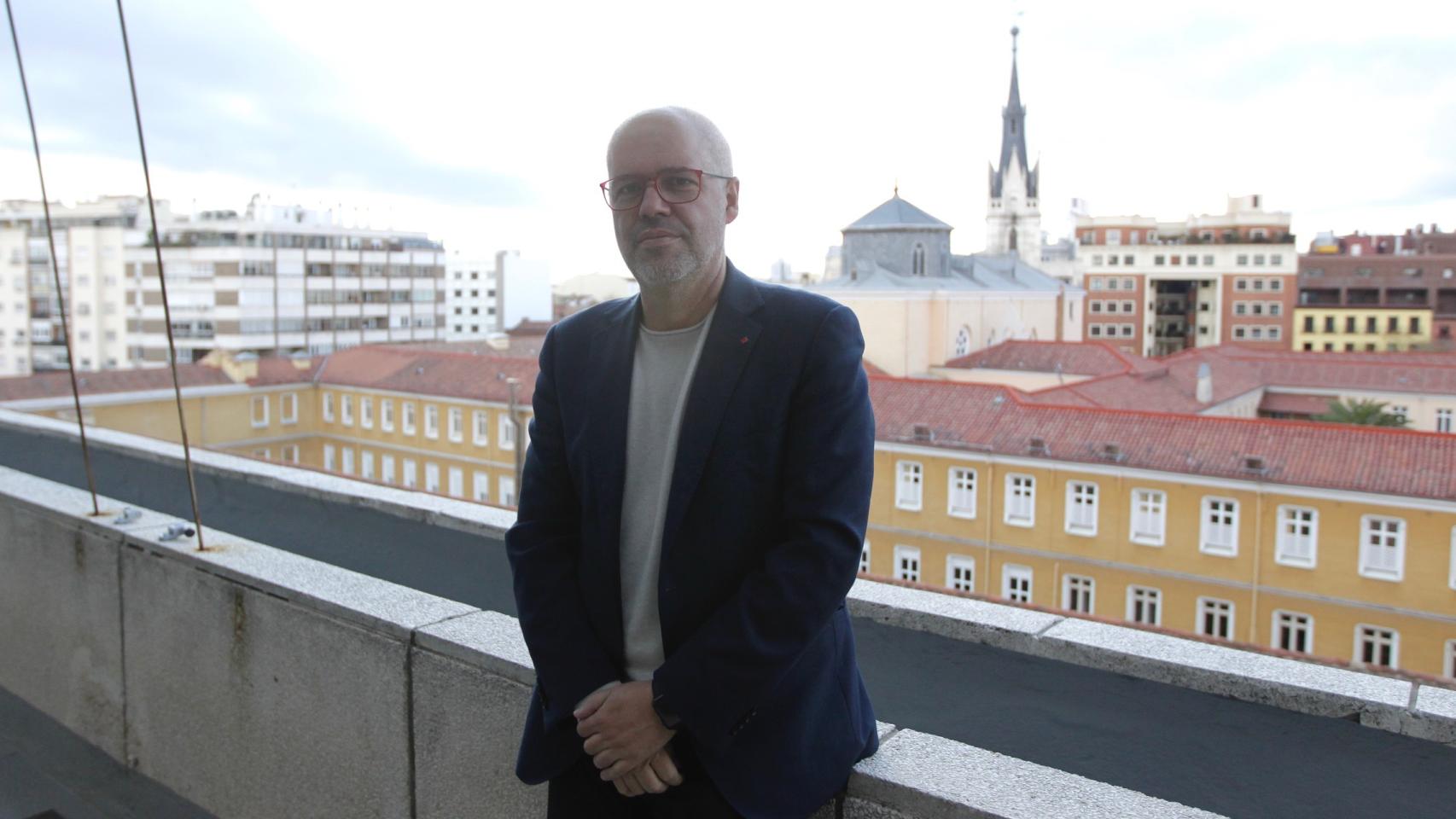 Unai Sordo, en la sede de CCOO.