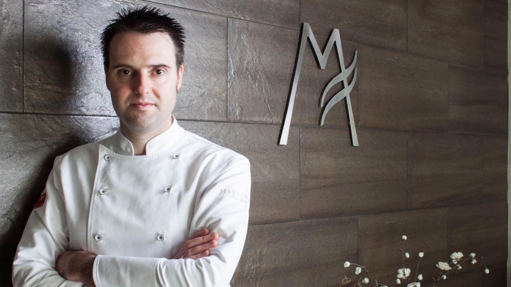 El chef Fran Martínez, del restaurante Maralba (Almansa, Albacete).