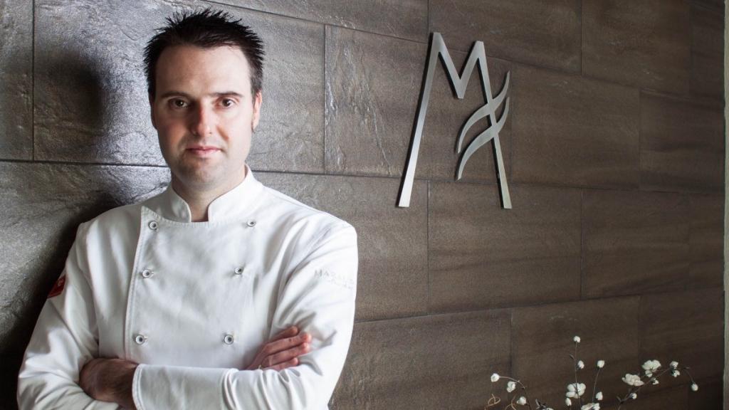 El chef Fran Martínez, del restaurante Maralba (Almansa, Albacete).